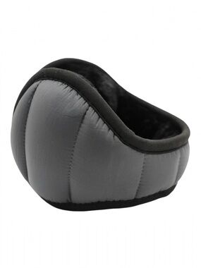 NWOT AMAZON Cozy Ear Muffs Unisex Behind the Head Adjustable Men’s Gray Black OS